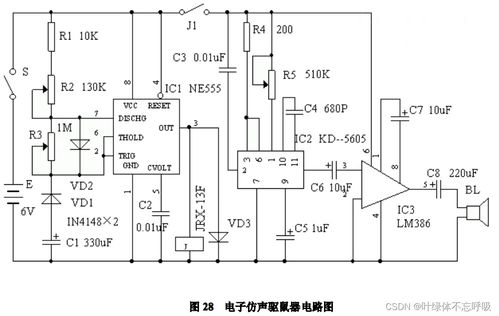高響度警音發(fā)生器、電子仿聲驅(qū)鼠器與語音錄放電路的集成設(shè)計及軟件開發(fā)